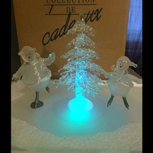 Changing light up snowman